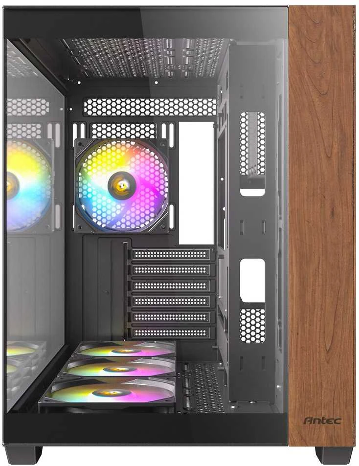 Antec CX800 ARGB Midi-Tower, grūdintas stiklas - medis