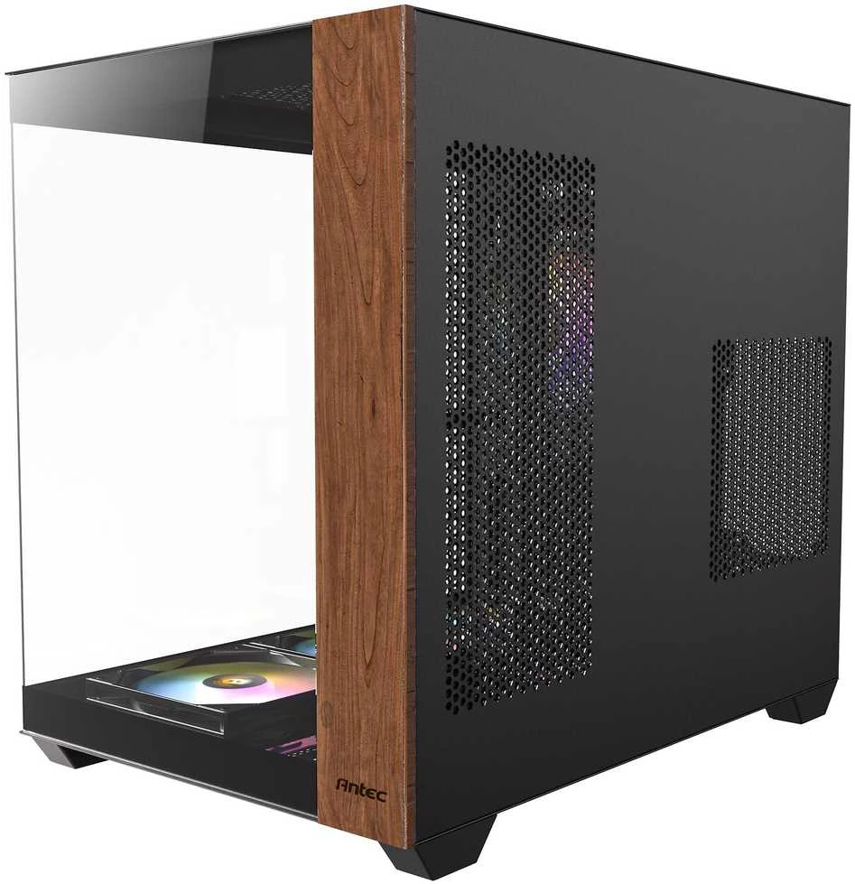 Antec CX800 ARGB Midi-Tower, grūdintas stiklas - medis