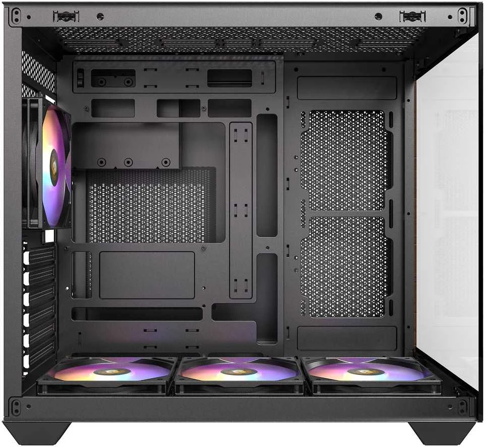 Antec CX800 ARGB Midi-Tower, grūdintas stiklas - medis