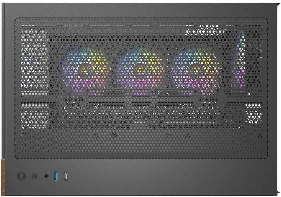 Antec CX800 ARGB Midi-Tower, grūdintas stiklas - medis