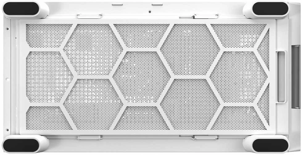 Antec Flux kompiuterio korpusas, Mid Tower, E-ATX, Tempered Glass – baltos spalvos