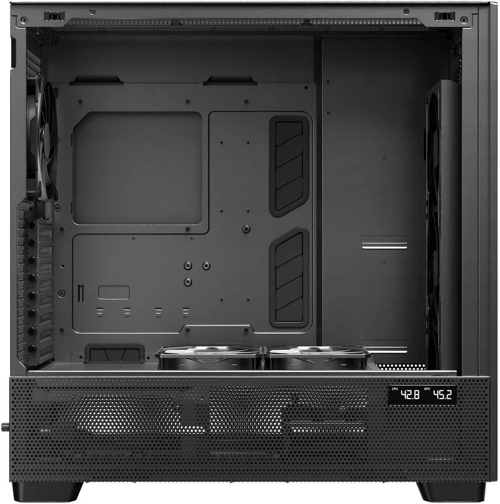 Kompiuterio korpusas Antec Flux Pro, juodas (0-761345-10154-7)