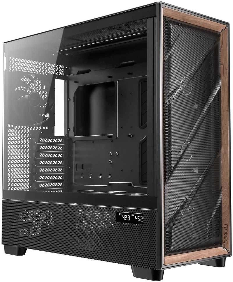 Kompiuterio korpusas Antec Flux Pro, juodas (0-761345-10154-7)