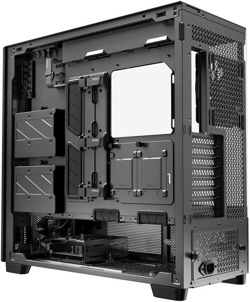 Kompiuterio korpusas Antec Flux Pro, juodas (0-761345-10154-7)