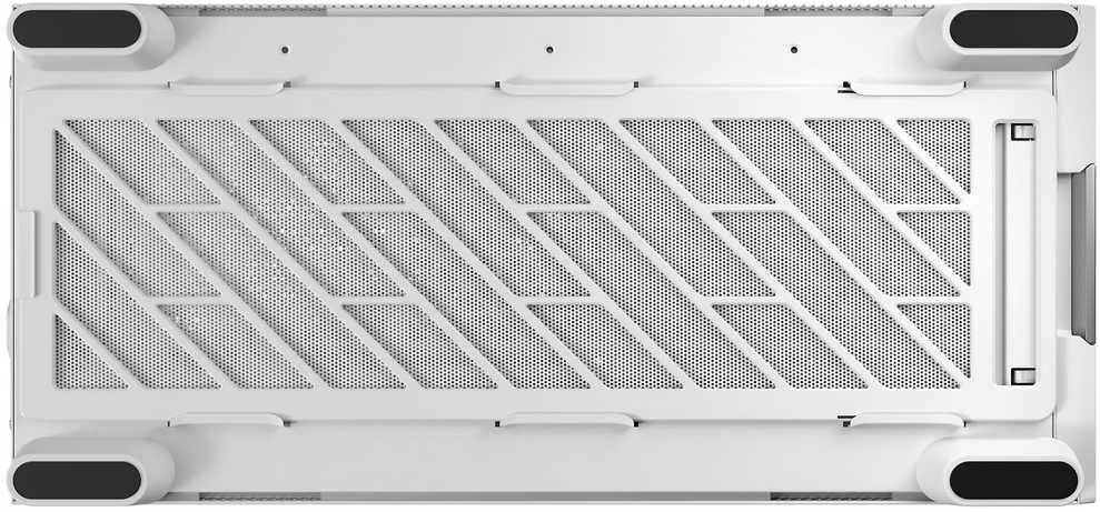 Antec Flux Pro kompiuterio korpusas, full tower, E-ATX, tempered glass – baltos spalvos