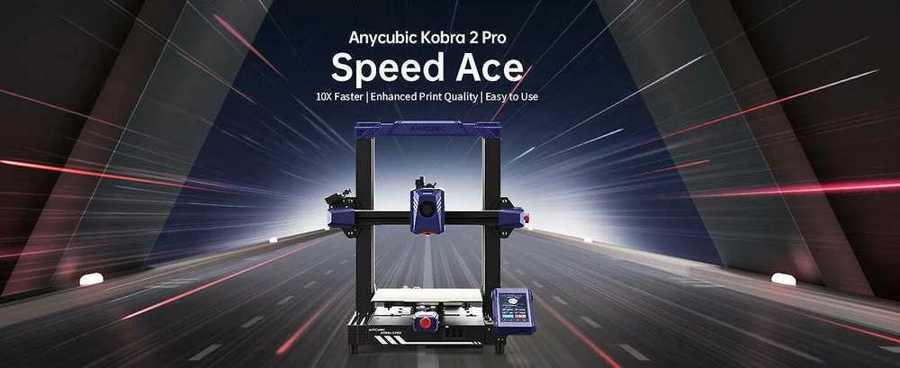Anycubic Kobra 2 Pro - 3D spausdintuvas