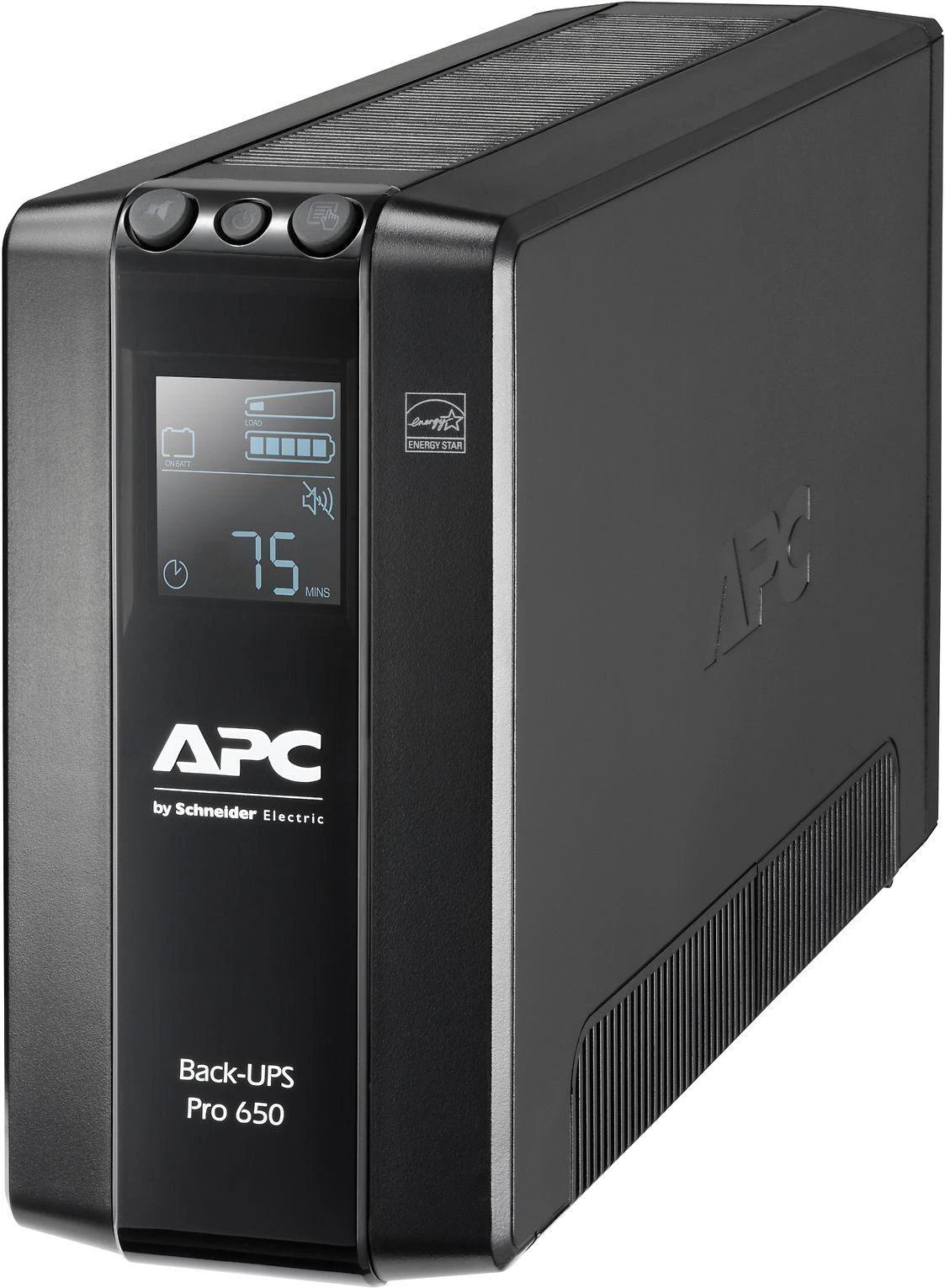 APC BACK UPS PRO BR 650VA, 6 OUTLETS, AVR, LCD SĄSAJA