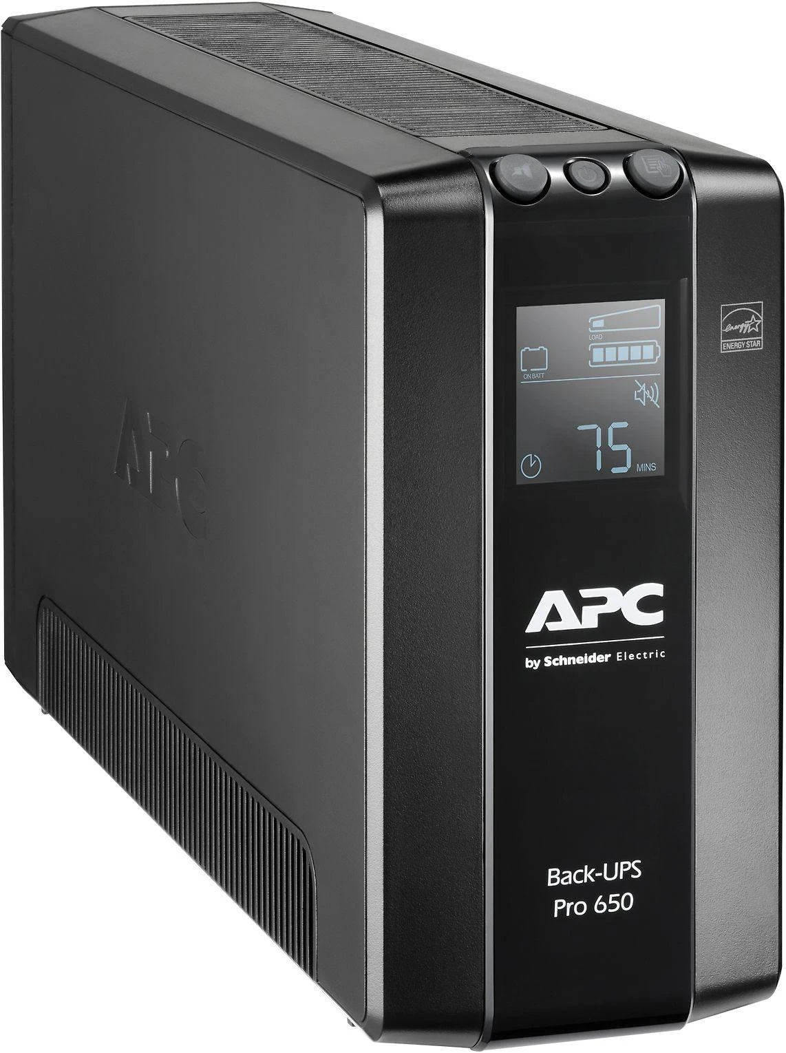 APC BACK UPS PRO BR 650VA, 6 OUTLETS, AVR, LCD SĄSAJA