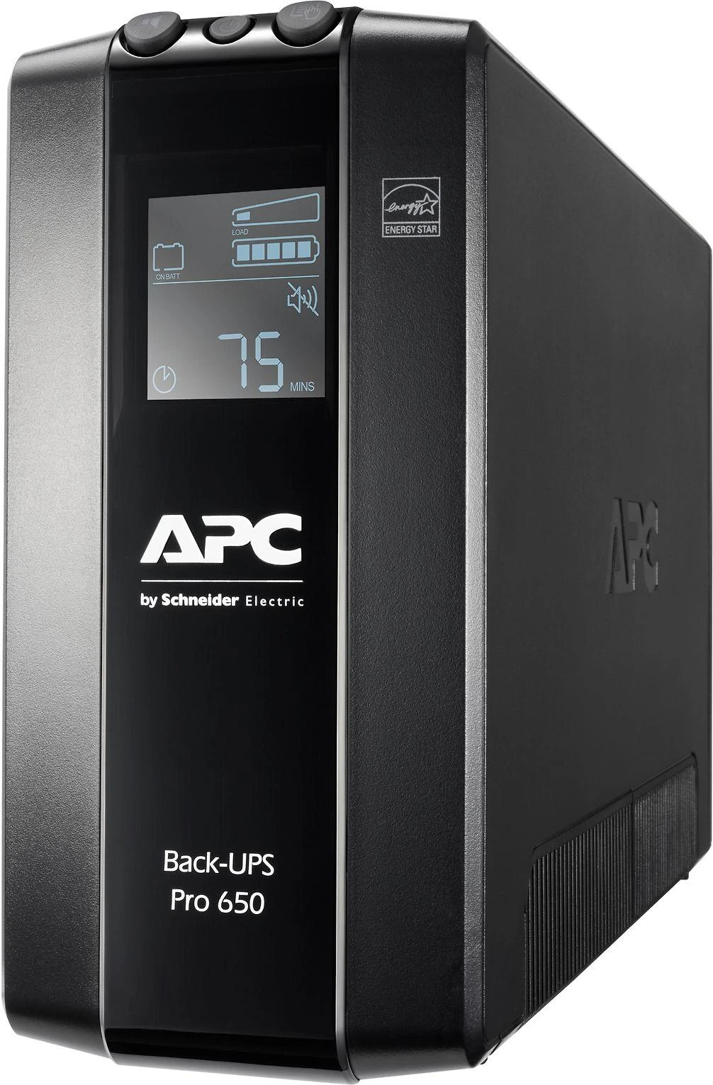 APC BACK UPS PRO BR 650VA, 6 OUTLETS, AVR, LCD SĄSAJA