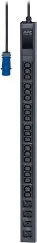 APC EASY PDU,BASIC,ZEROU,16A,230V,(20)C13 & (4)C19, IEC309