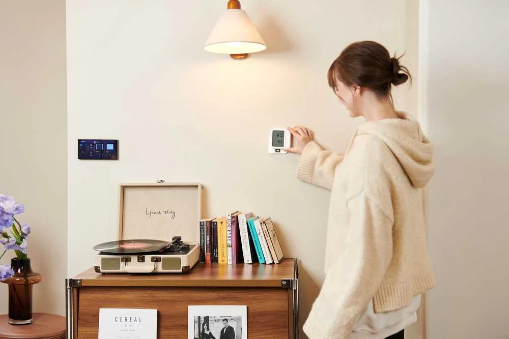 Aqara klimato jutiklis W100 | Klimato jutiklis | Sriegis/Zigbee