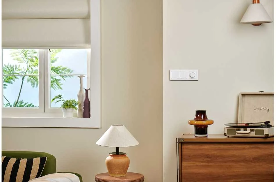 Aqara H2 Dimmer Switch išmanusis Zigbee ir Thread 1 kanalo Šviesos reguliatorius baltas