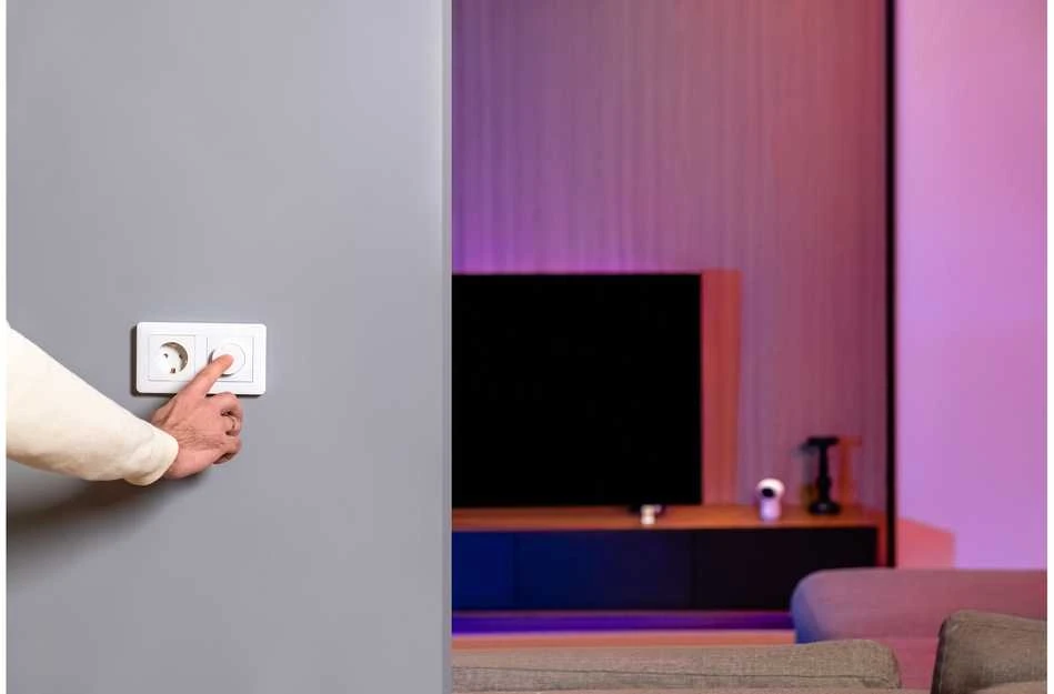 Aqara H2 Dimmer Switch išmanusis Zigbee ir Thread 1 kanalo Šviesos reguliatorius baltas