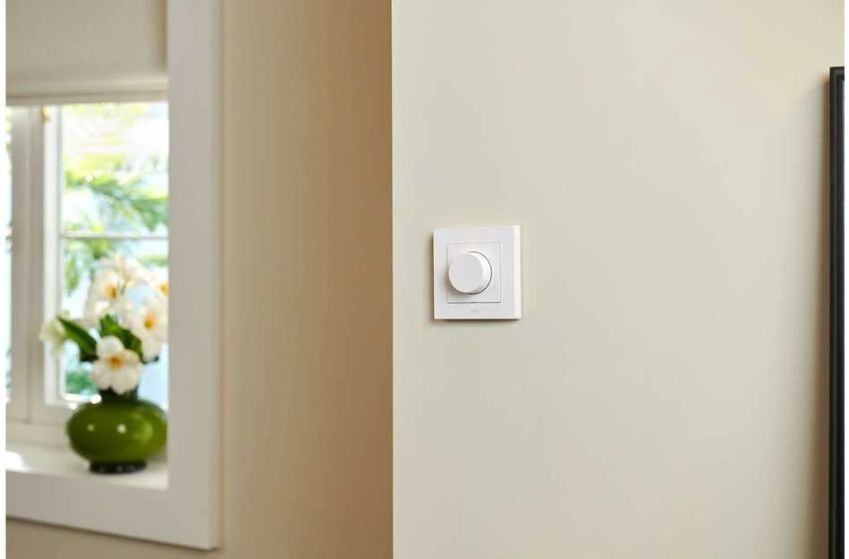 Aqara H2 Dimmer Switch išmanusis Zigbee ir Thread 1 kanalo Šviesos reguliatorius baltas
