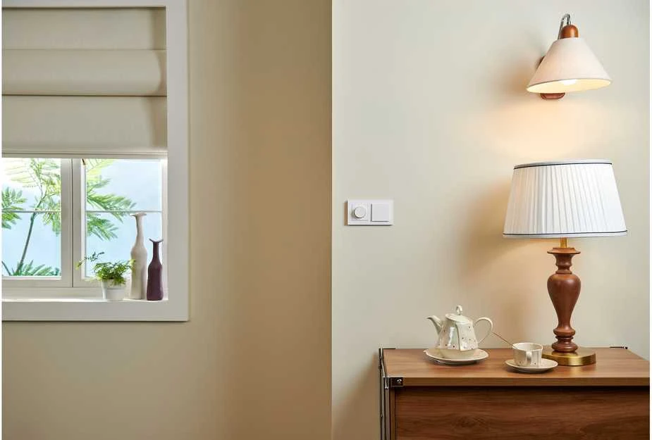 Aqara H2 Dimmer Switch išmanusis Zigbee ir Thread 1 kanalo Šviesos reguliatorius baltas