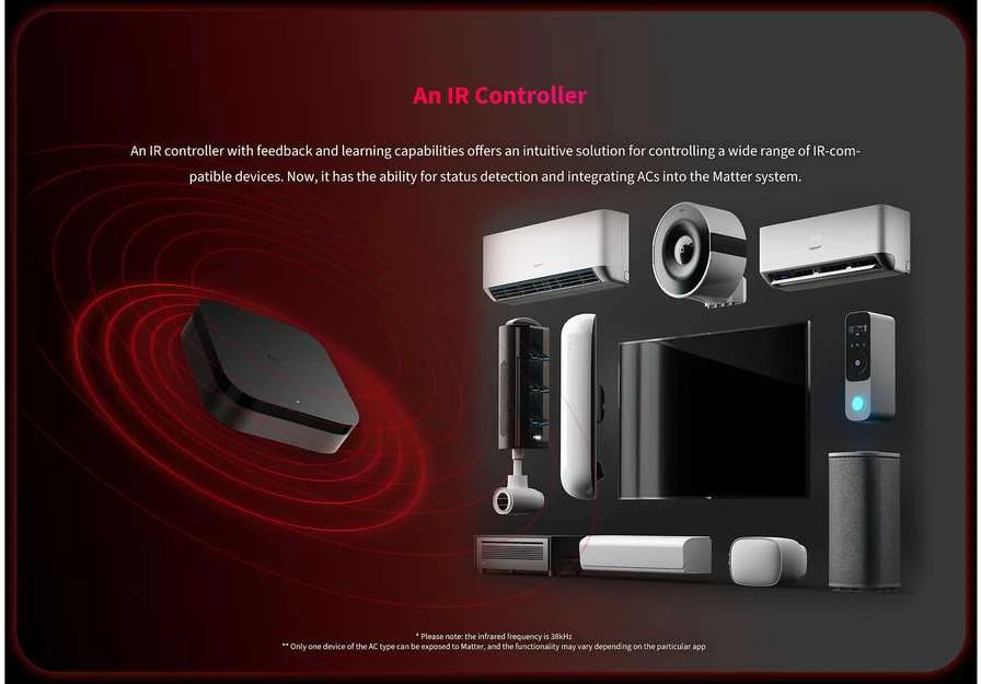 Aqara Hub M3 Zigbee Matter išmanioji centralė (HM-G01D)