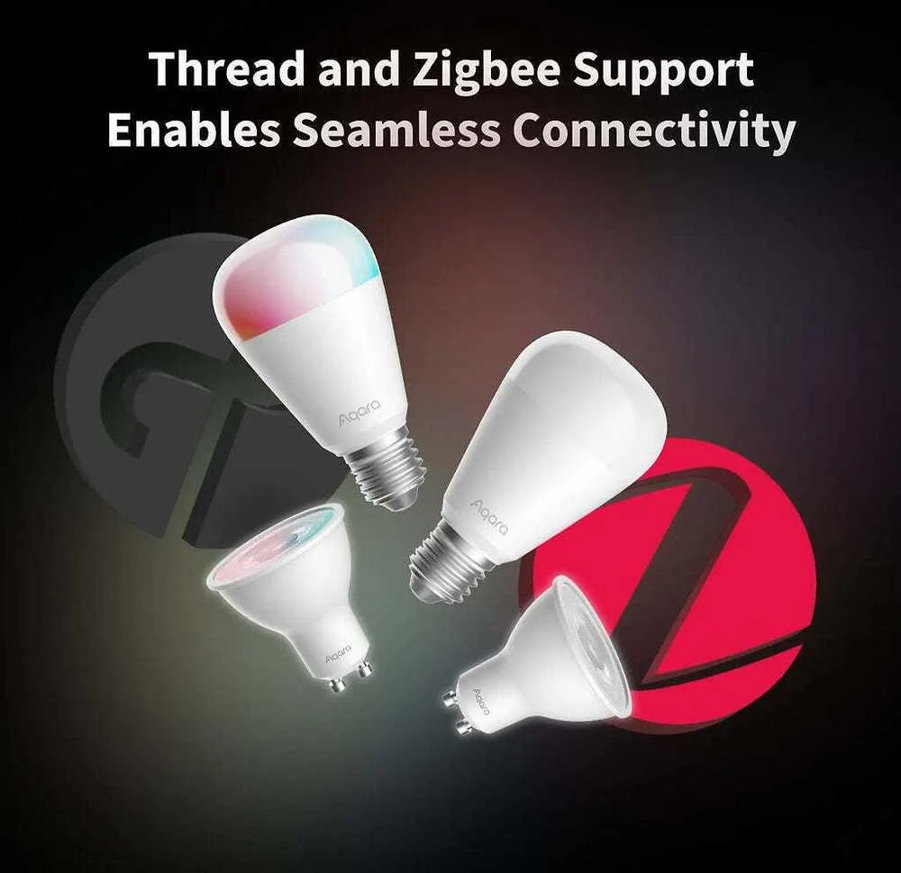 AQARA T2 RGB+CCT GU10 LED lempa (LB-L03D) Zigbee, Thread, Bluetooth