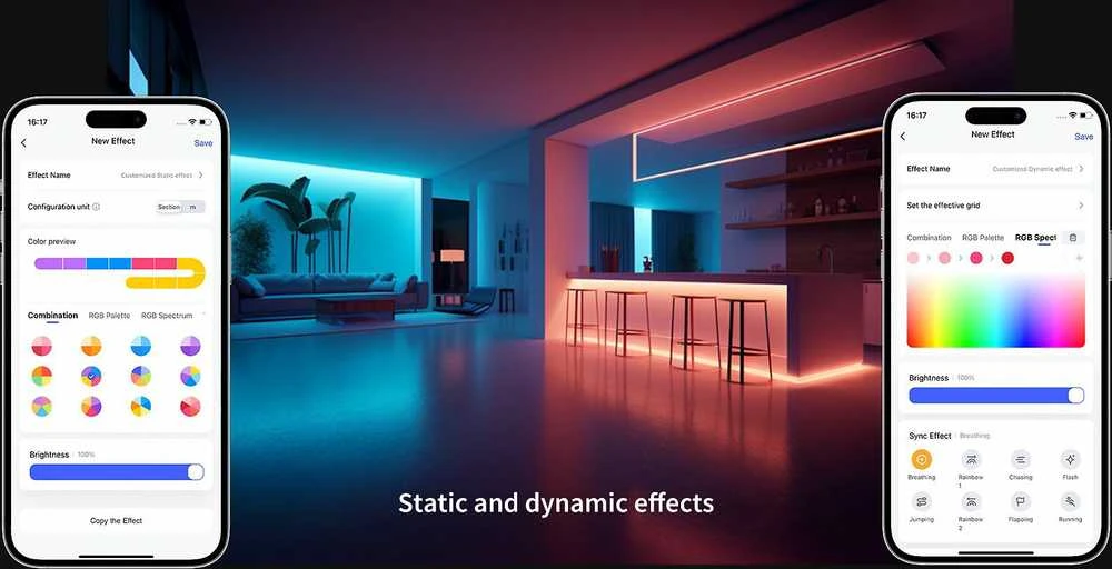 Aqara T1 LED juosta RGB+CCT Zigbee (RLS-K01D)