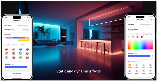 Aqara T1 LED juosta RGB+CCT Zigbee (RLS-K01D)