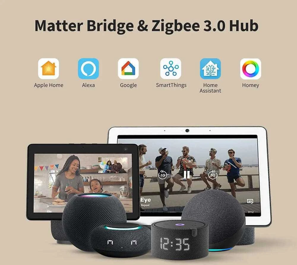 AQARA Panel Hub S1 Plus jutiklinis skydelis (MP-K03D)