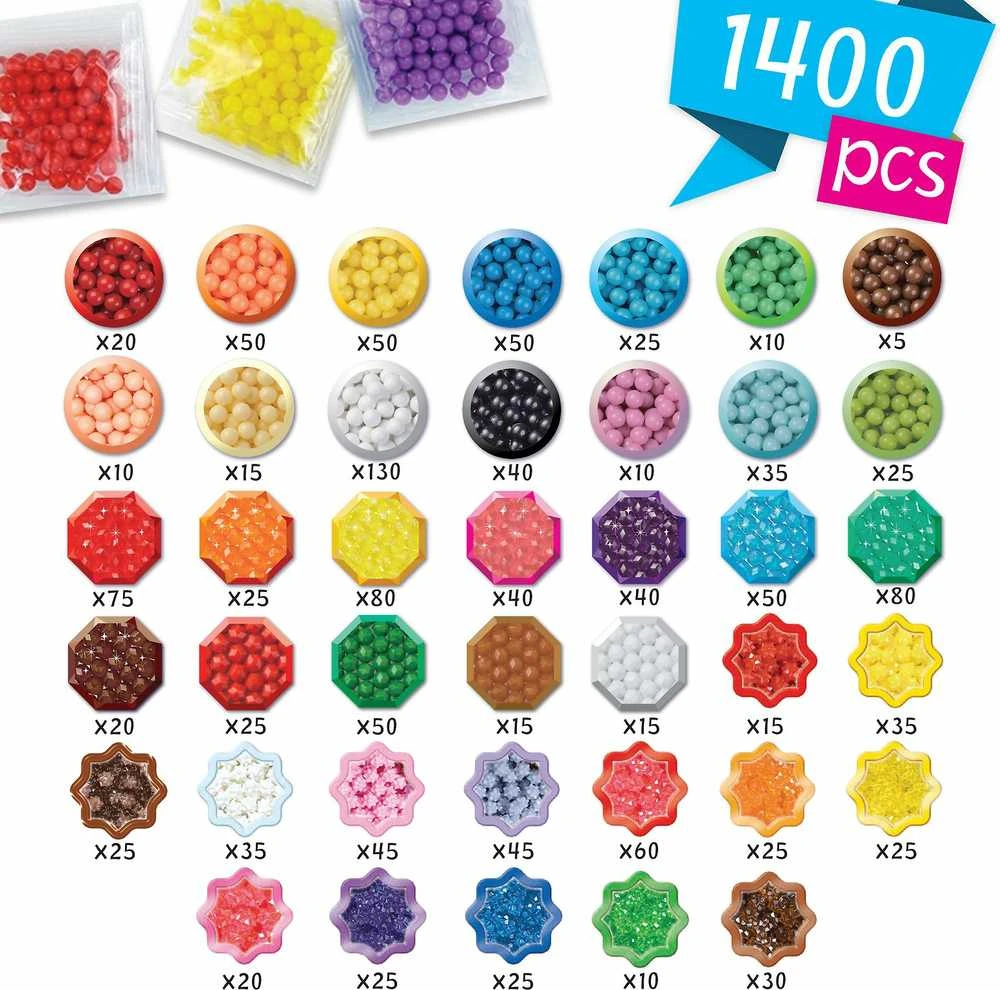 Karoliukai Aquabeads Star Beads