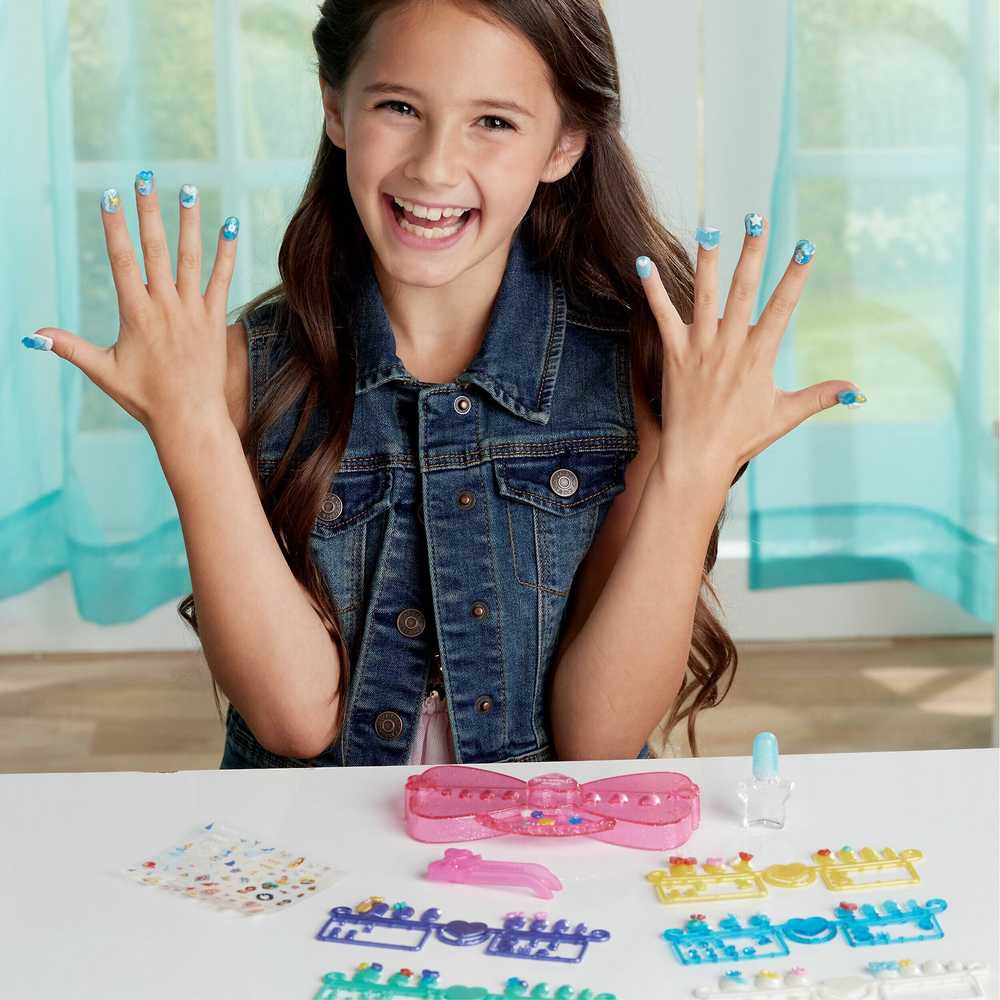 Vaikiškas nagų dekoravimo rinkinys Epoch Aquabeads Disney Princess