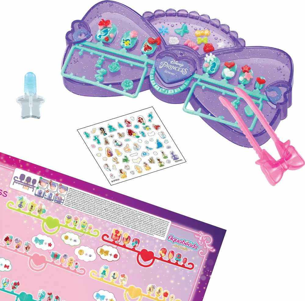 Epoch „Aquabeads“ nagų studija „Disney Princess“