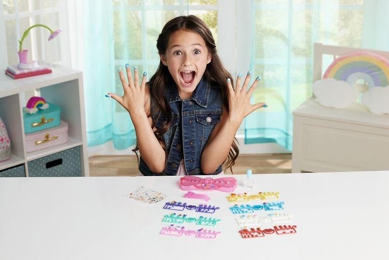 Vaikiškas nagų dekoravimo rinkinys Epoch Aquabeads Disney Princess