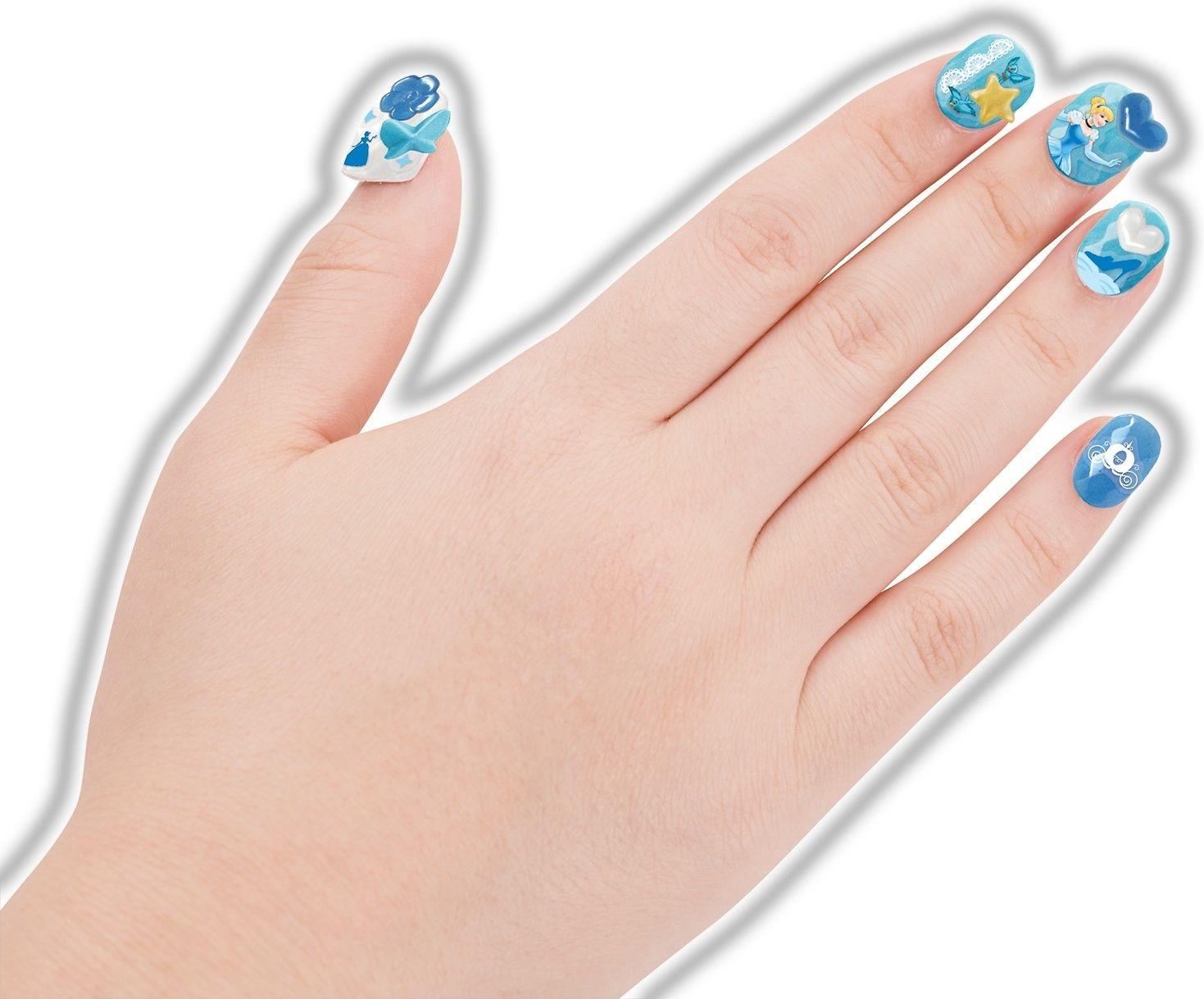 Vaikiškas nagų dekoravimo rinkinys Epoch Aquabeads Disney Princess