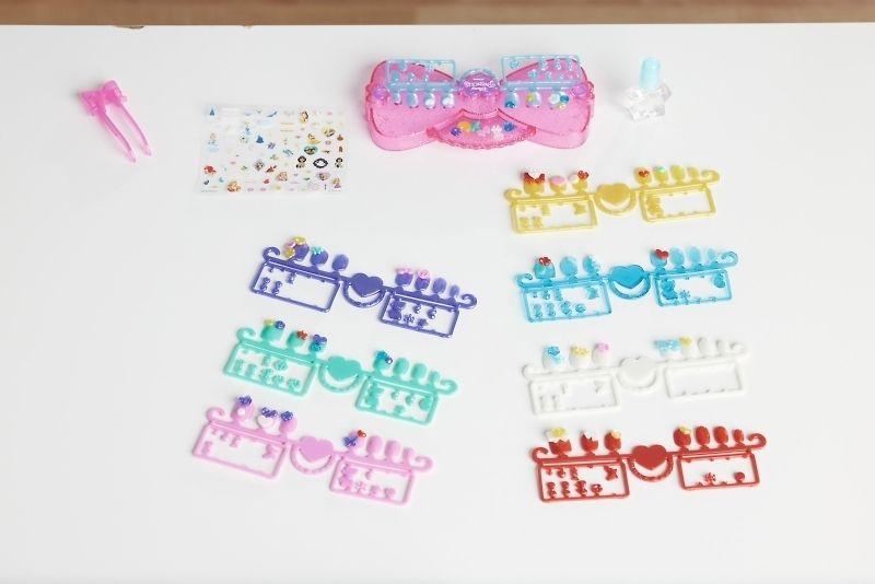 Vaikiškas nagų dekoravimo rinkinys Epoch Aquabeads Disney Princess