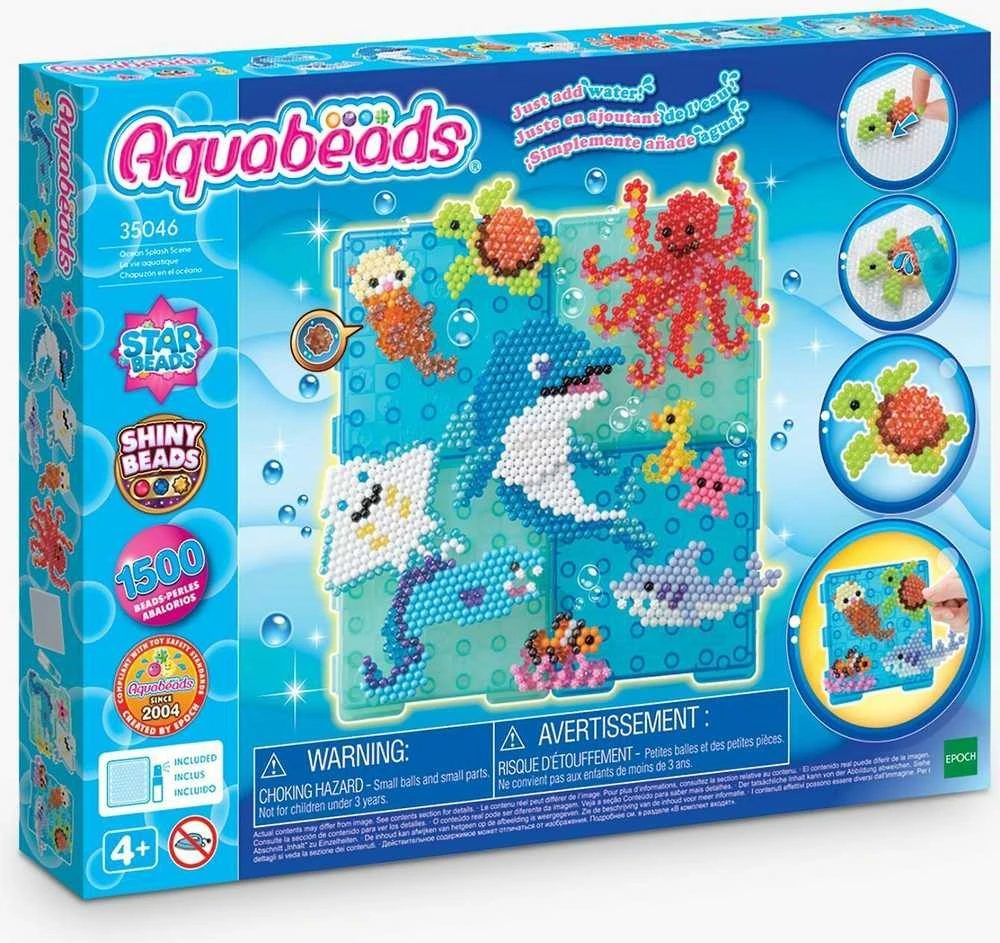 Epoch Rankdarbių rinkinys Aquabeads oceanariumas su 1500 karoliukų