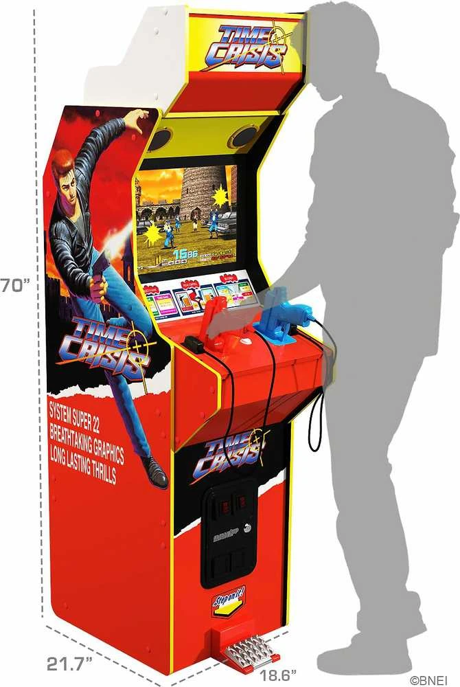 ARCADE 1 Up - Prabangus laiko krizės žaidimų automatas