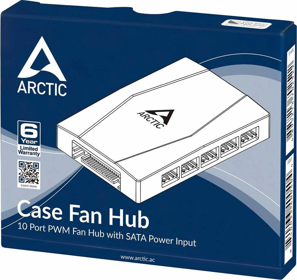 Kompiuterio korpuso ventiliatorių PWM valdiklis Arctic ACFAN00175A, 10 jungčių