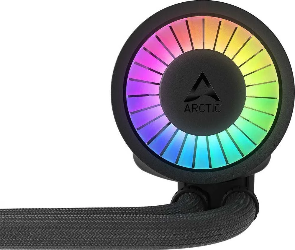 ARCTIC Liquid Šaldiklis III PRO 240 A-RGB procesoriaus aušintuvas, juodas