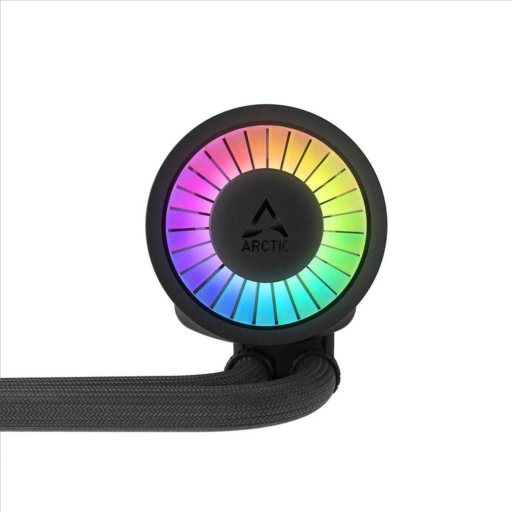 ARCTIC Liquid Šaldiklis III Pro 360 A-RGB procesoriaus aušintuvas, juodas