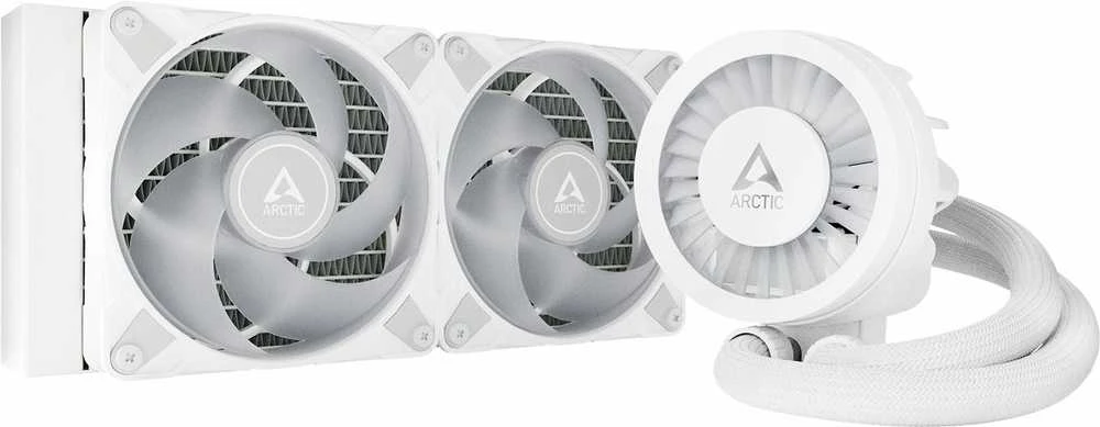 Arctic Liquid Freezer III 280 A-RGB aušintuvo radiatorius ir blokas