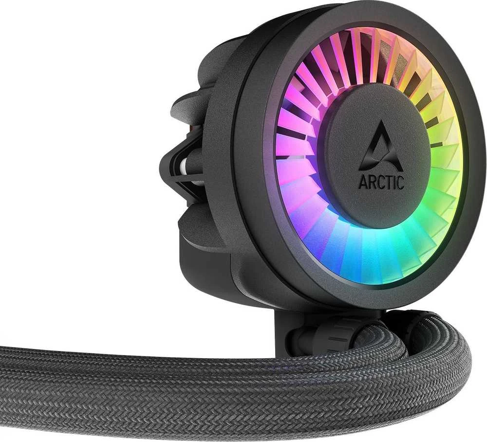ARCTIC Liquid Šaldiklis III PRO 240 A-RGB procesoriaus aušintuvas, juodas