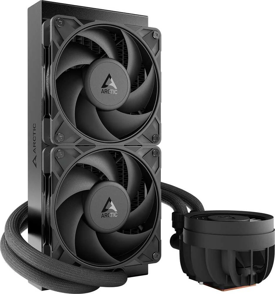 ARCTIC Liquid Freezer III 240: radiatorius su ventiliatoriais