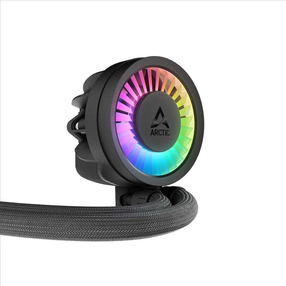 ARCTIC Liquid Šaldiklis III Pro 360 A-RGB procesoriaus aušintuvas, juodas