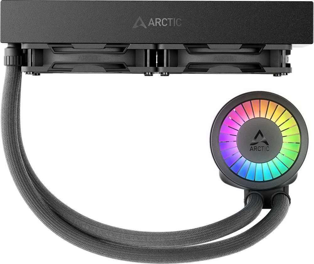 ARCTIC Liquid Šaldiklis III PRO 240 A-RGB procesoriaus aušintuvas, juodas