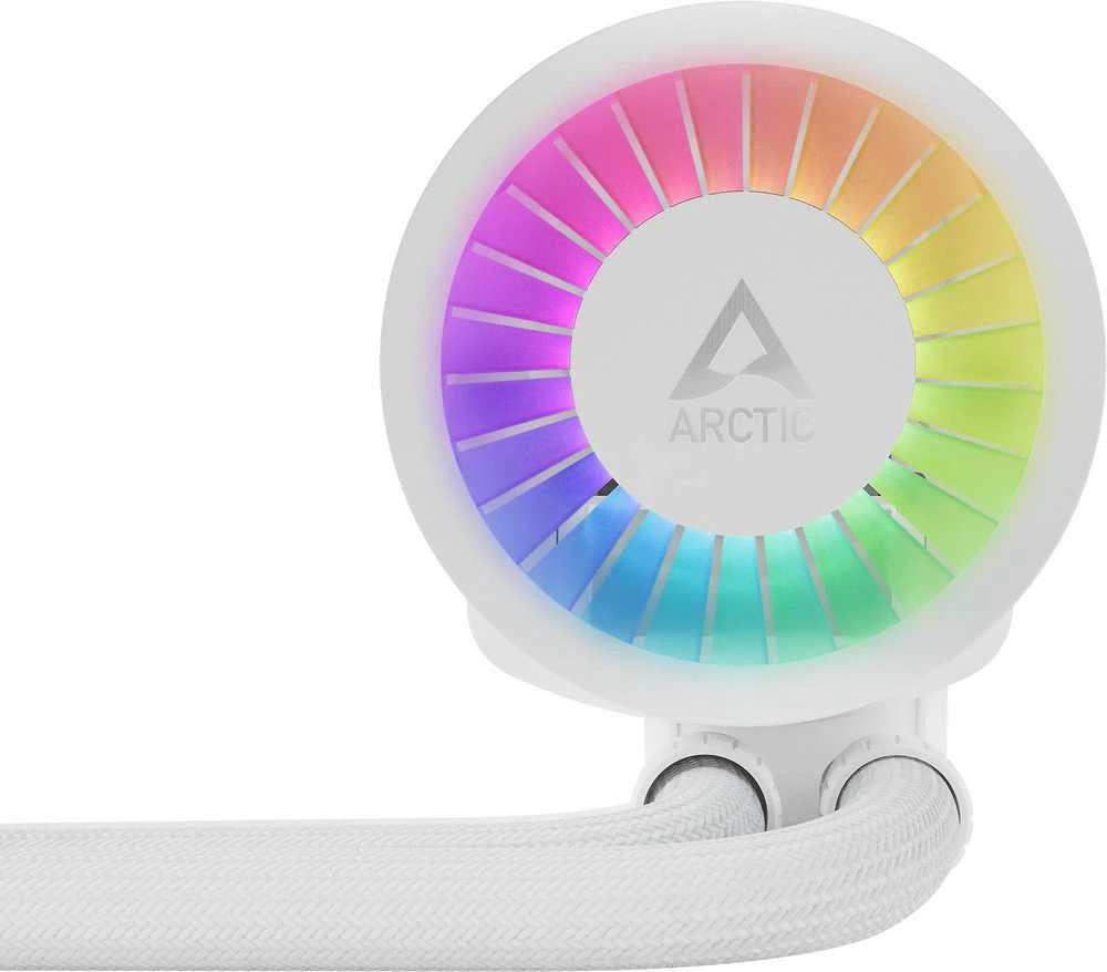 ARCTIC Liquid Šaldiklis III - 280 A-RGB procesoriaus aušintuvas, baltas