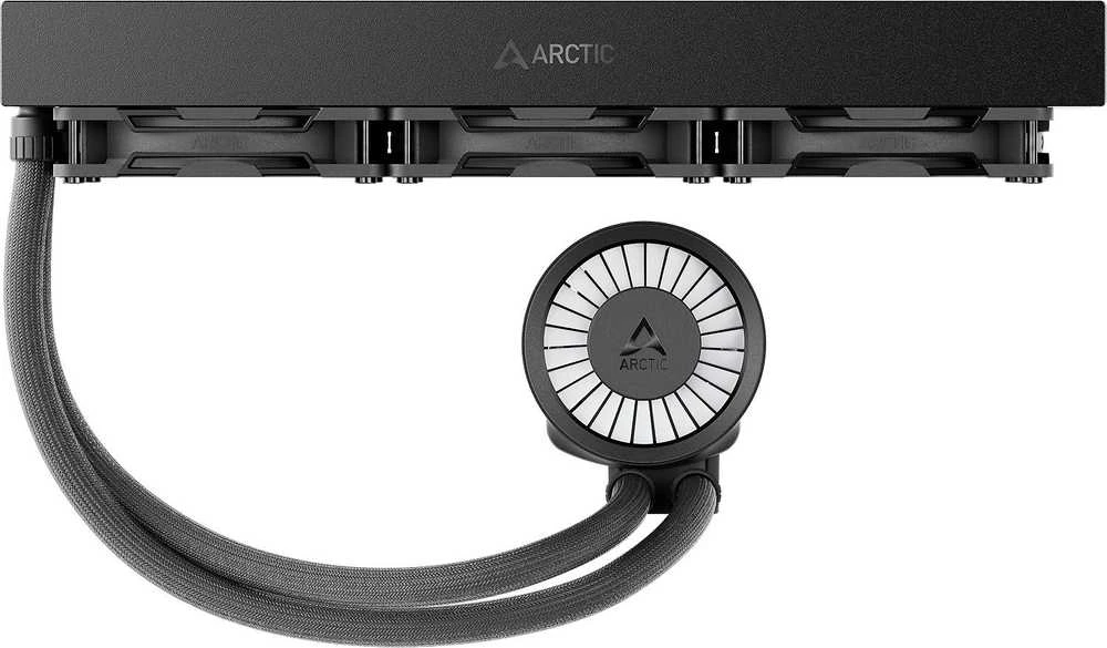 ARCTIC Liquid Šaldiklis III Pro 360 A-RGB procesoriaus aušintuvas, juodas