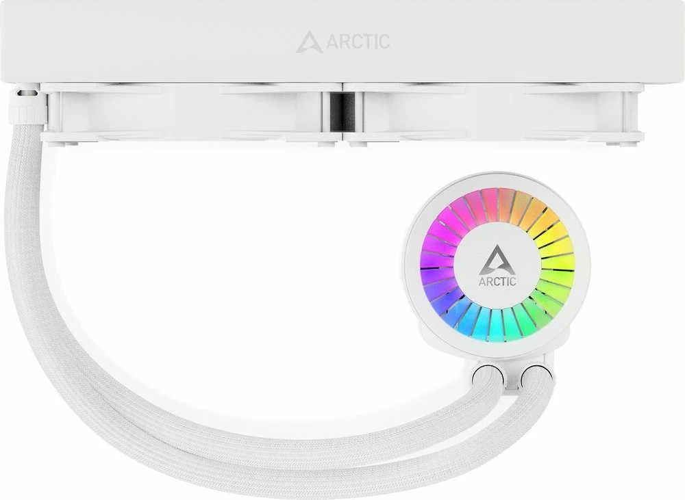 ARCTIC Liquid Šaldiklis III - 280 A-RGB procesoriaus aušintuvas, baltas
