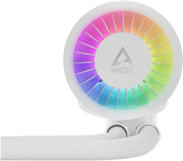 ARCTIC Liquid Šaldiklis III - 280 A-RGB procesoriaus aušintuvas, baltas