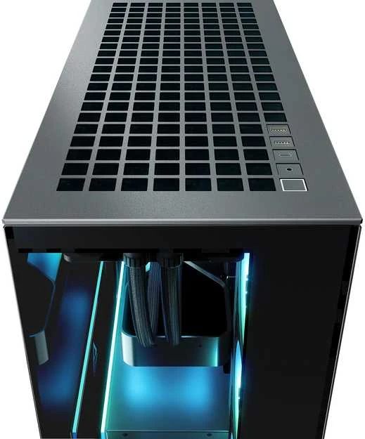 ARCTIC Xtender Mirror kompiuterio korpusas, Mid Tower, E-ATX, RGB, Tempered Glass – juodos spalvos, mirrored