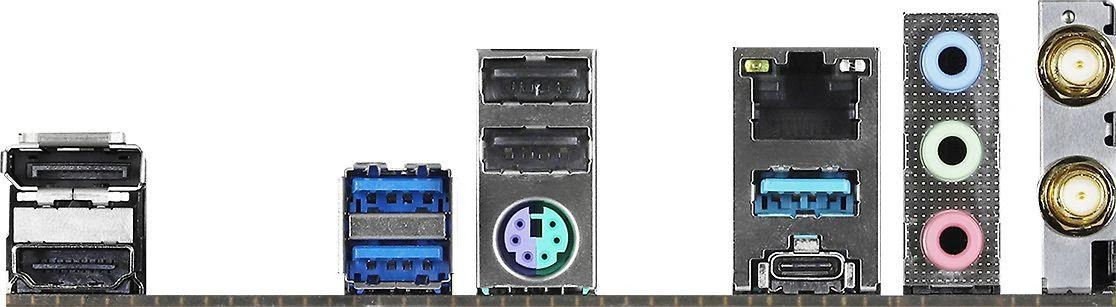 Pagrindinė plokštė ASROCK B550M-ITX/ac AM4 lizdas DDR4 4733+ 4.0 x16 PCIe DisplayPort 1.4 HDMI 7.1 CH HD 4 SATA3 6 USB 3.1 Gen1 mITX MB