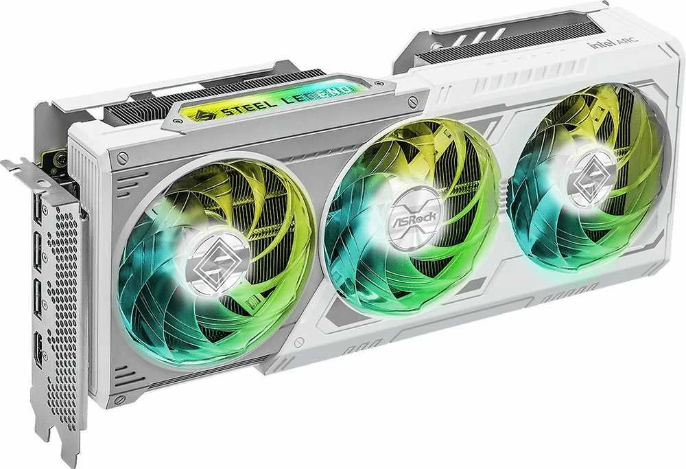 Vaizdo plokštė ASRock Intel Arc B580 Steel Legend 12GB OC GDDR6