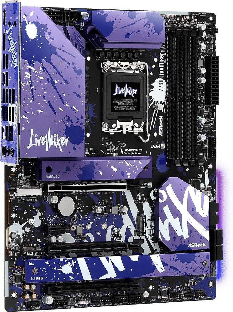 Pagrindinė plokštė ASRock Z790 LiveMixer