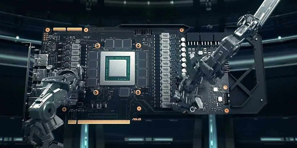 ASUS dviguba NVIDIA GeForce RTX 5050 8 GB OC vaizdo plokštė