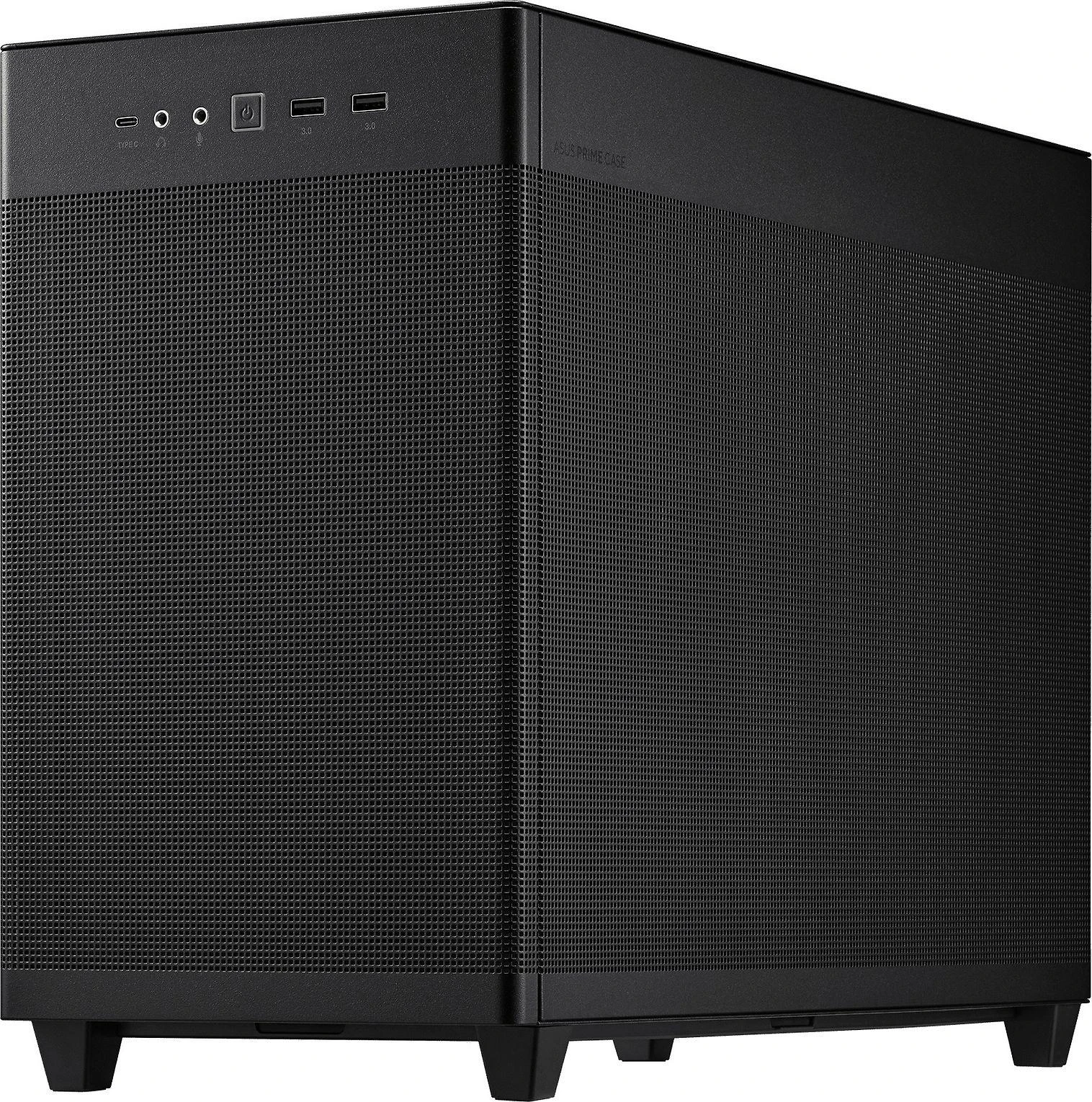 Kompiuterio korpusas ASUS Prime AP201 MicroATX Case/Juodos spalvos